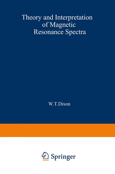 bokomslag Theory and Interpretation of Magnetic Resonance Spectra