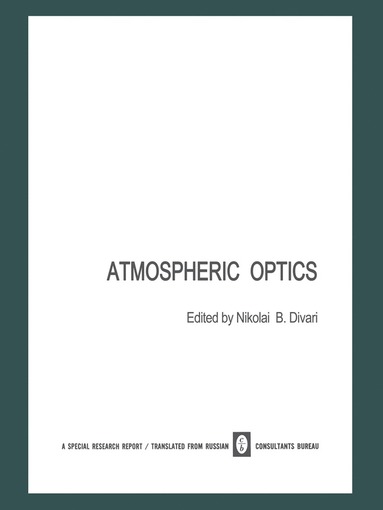 bokomslag Atmospheric Optics