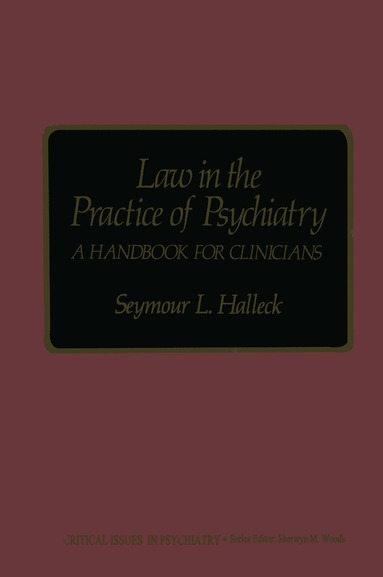 bokomslag Law in the Practice of Psychiatry