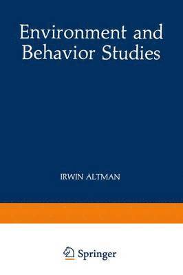 bokomslag Environment and Behavior Studies