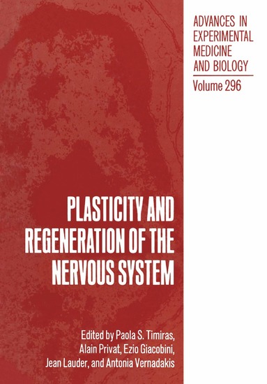 bokomslag Plasticity and Regeneration of the Nervous System