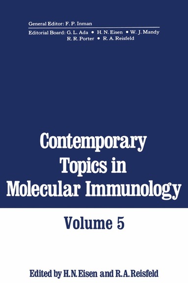 bokomslag Contemporary Topics in Molecular Immunology