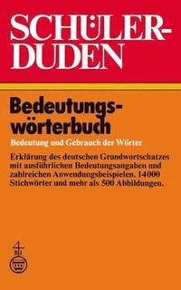 bokomslag Schlerduden Bedeutungswrterbuch