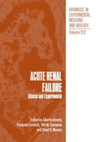 bokomslag Acute Renal Failure