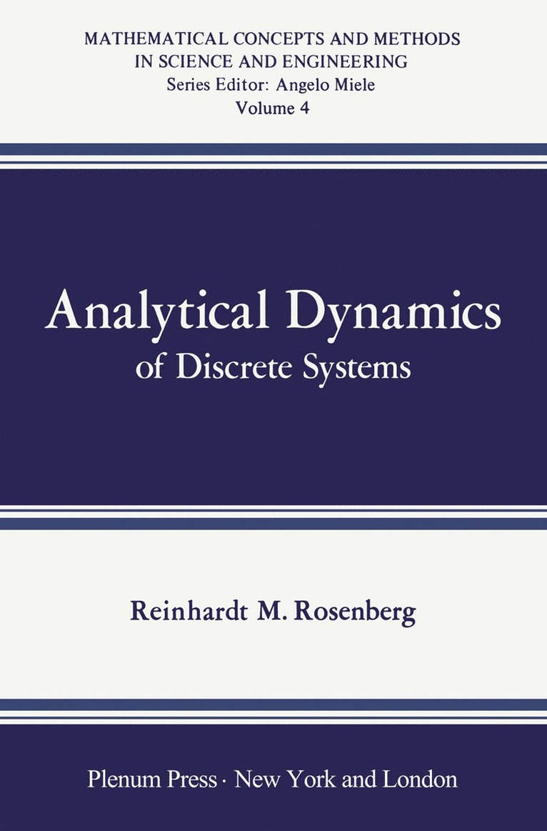 Analytical Dynamics of Discrete Systems