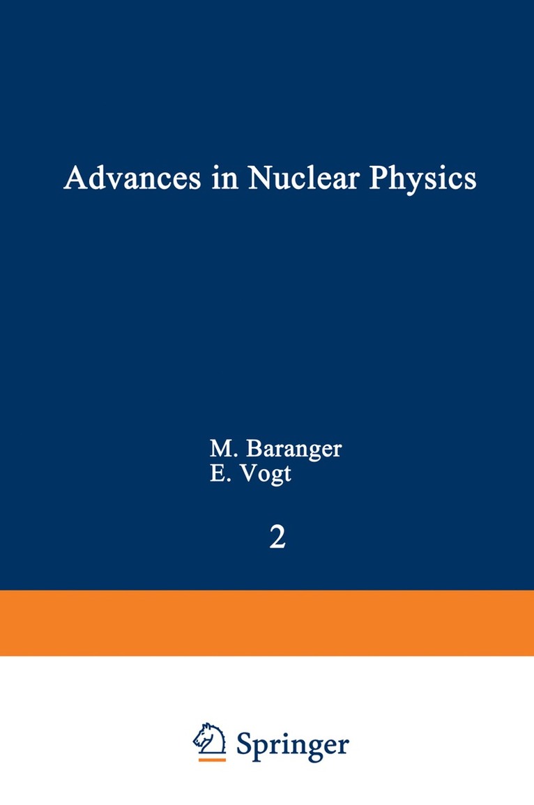 Advances in Nuclear Physics 1