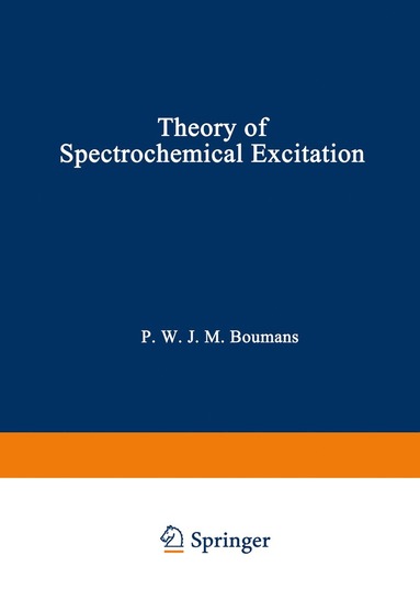 bokomslag Theory of Spectrochemical Excitation