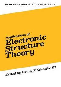 bokomslag Applications of Electronic Structure Theory