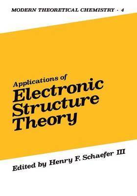 Applications of Electronic Structure Theory 1