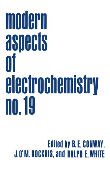 John O'M. Bockris, Brian E. Conway, Ralph E. White - Modern Aspects of Electrochemistry, Häftad