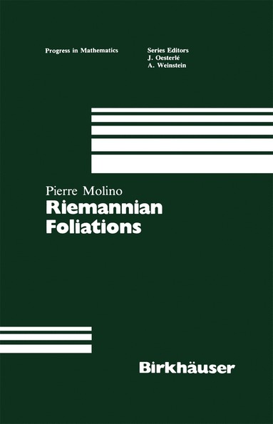 bokomslag Riemannian Foliations