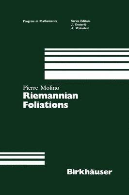 Molino - Riemannian Foliations, Häftad