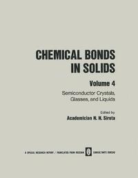 bokomslag Chemical Bonds in Solids