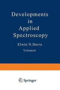 bokomslag Developments in Applied Spectroscopy