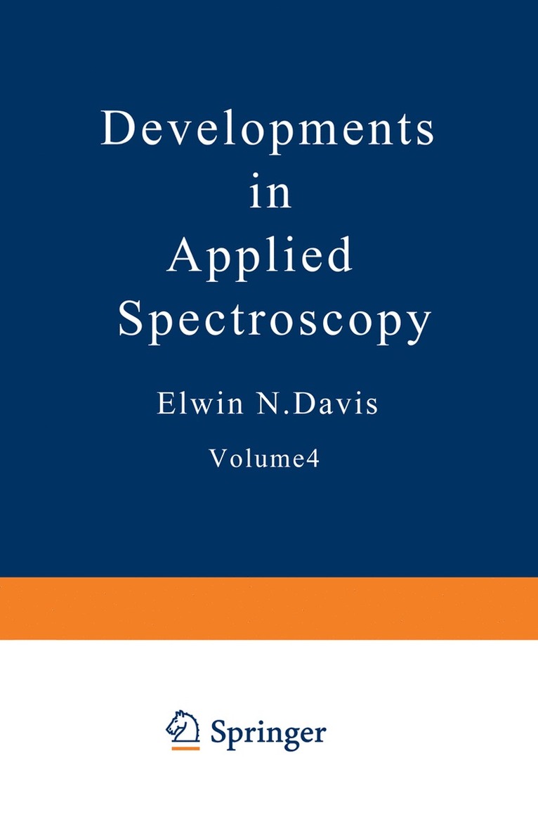 Developments in Applied Spectroscopy
