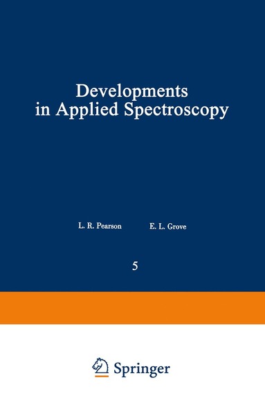 bokomslag Developments in Applied Spectroscopy