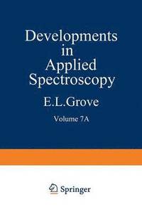 bokomslag Developments in Applied Spectroscopy