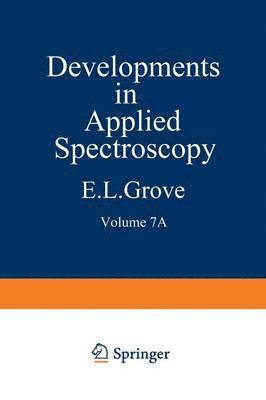 bokomslag Developments in Applied Spectroscopy