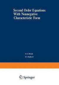 bokomslag Second-Order Equations With Nonnegative Characteristic Form
