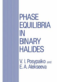 bokomslag Phase Equilibria in Binary Halides