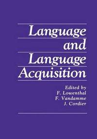bokomslag Language and Language Acquisition