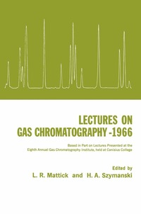 bokomslag Lectures on Gas Chromatography 1966