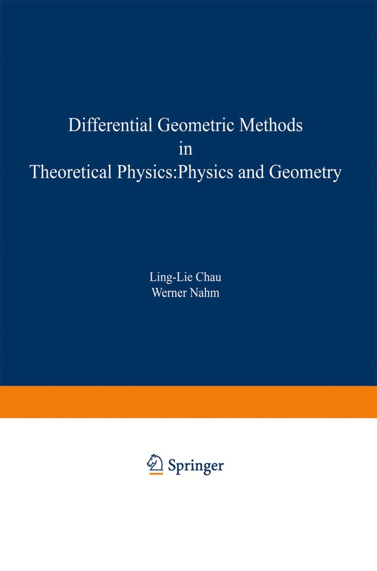 Ling-Lie Chau, Werner Nahm - Differential Geometric Methods in Theoretical Physics, Häftad