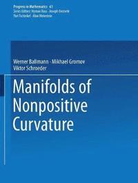 bokomslag Manifolds of Nonpositive Curvature