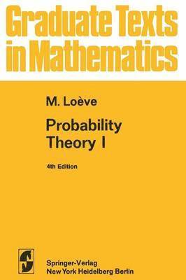 Probability Theory I 1