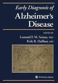 bokomslag Early Diagnosis of Alzheimers Disease