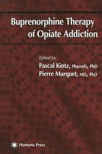 bokomslag Buprenorphine Therapy of Opiate Addiction