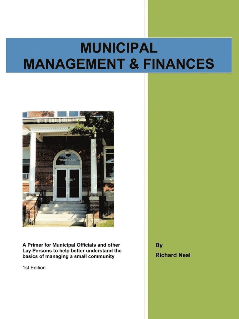 Municipal Management & Finances 1