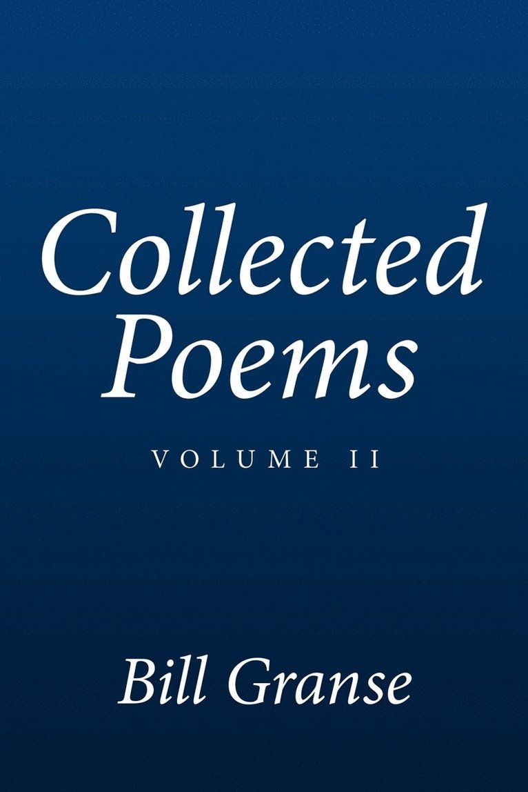 Collected Poems 1