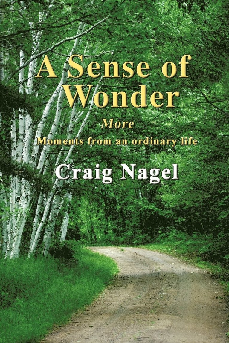 Craig Nagel - Sense of Wonder, Häftad