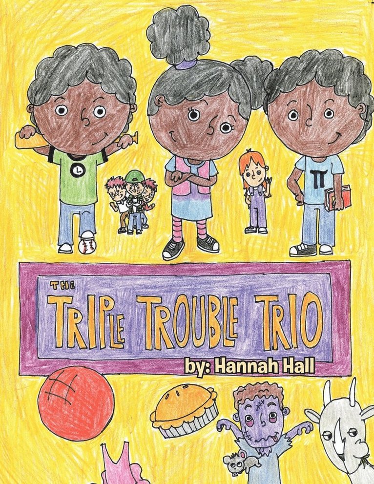Hannah Hall - Triple Trouble Trio, Häftad