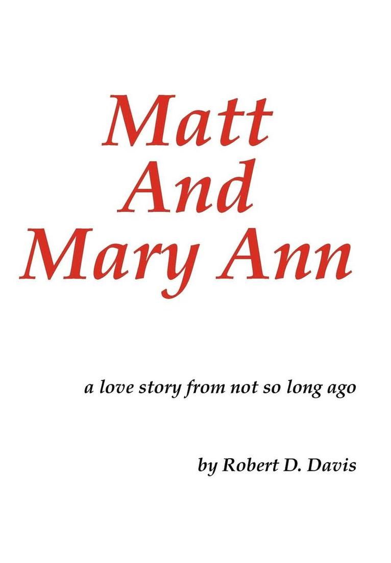 Matt And Mary Ann 1