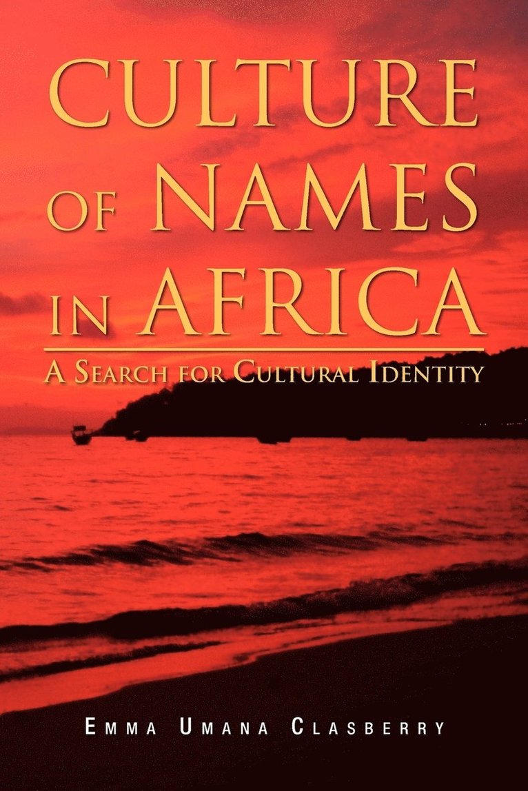 Culture of Names in Africa