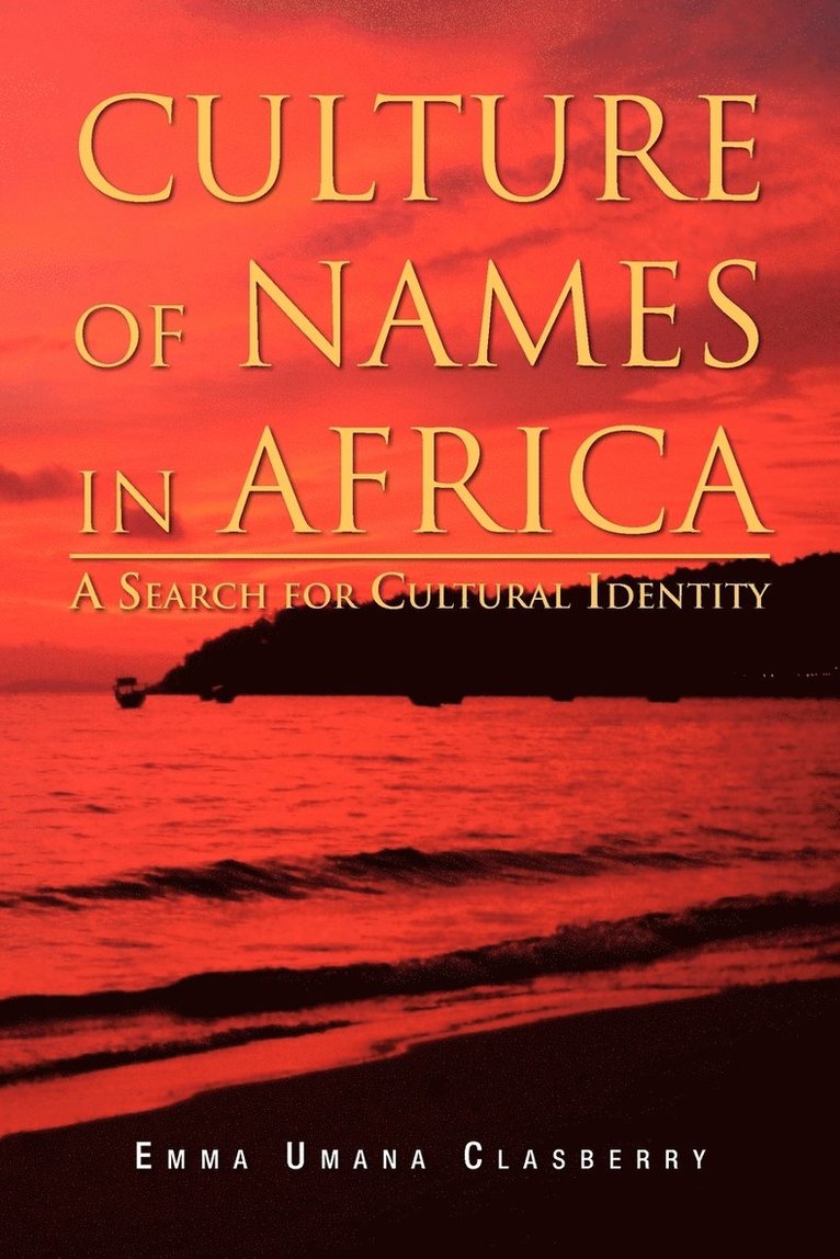 Culture of Names in Africa 1