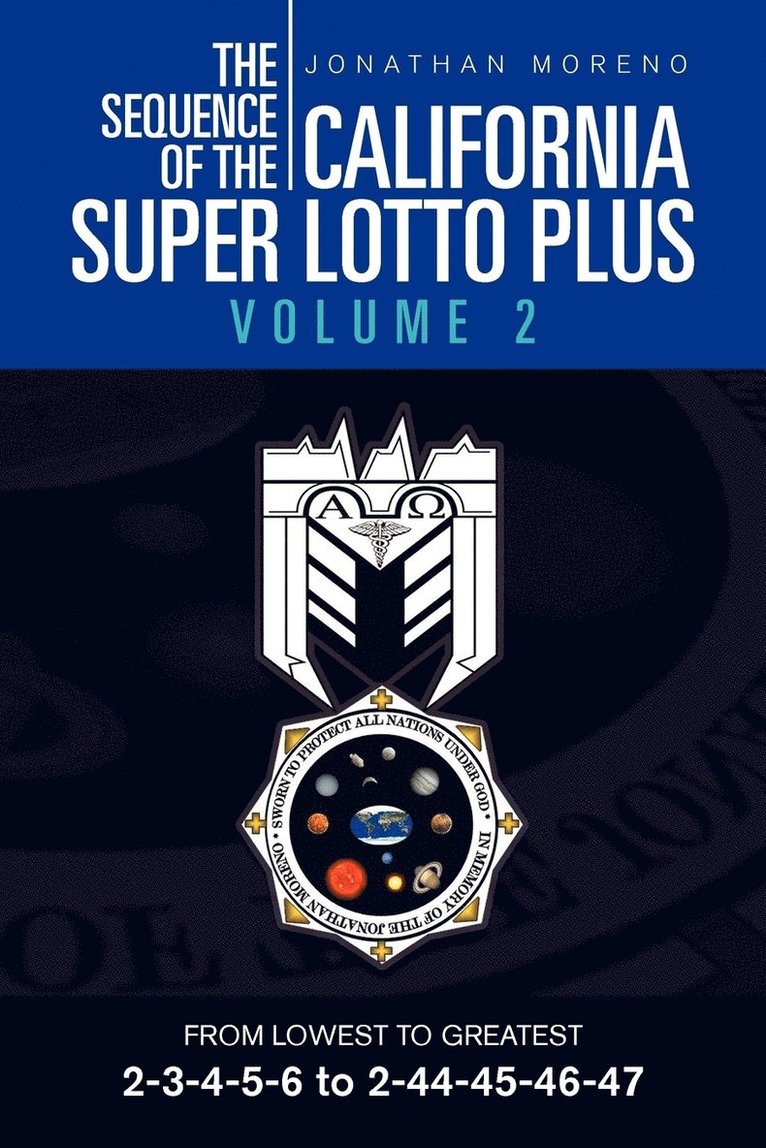 The Sequence of the California Super Lotto Plus Volume 2 1