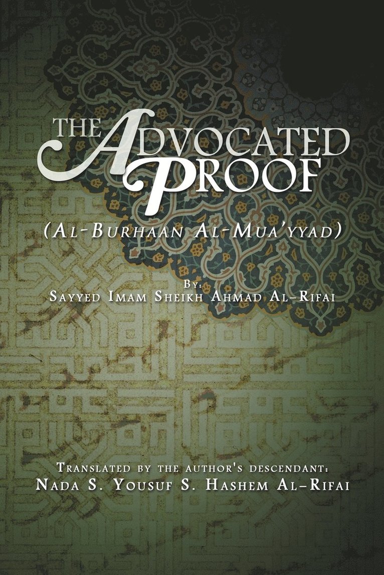 The Advocated Proof 1