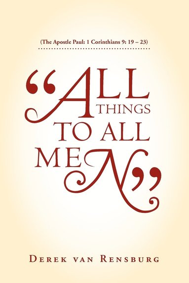 bokomslag "All Things To All Men"