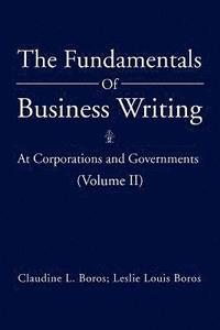 bokomslag The Fundamentals Of Business Writing