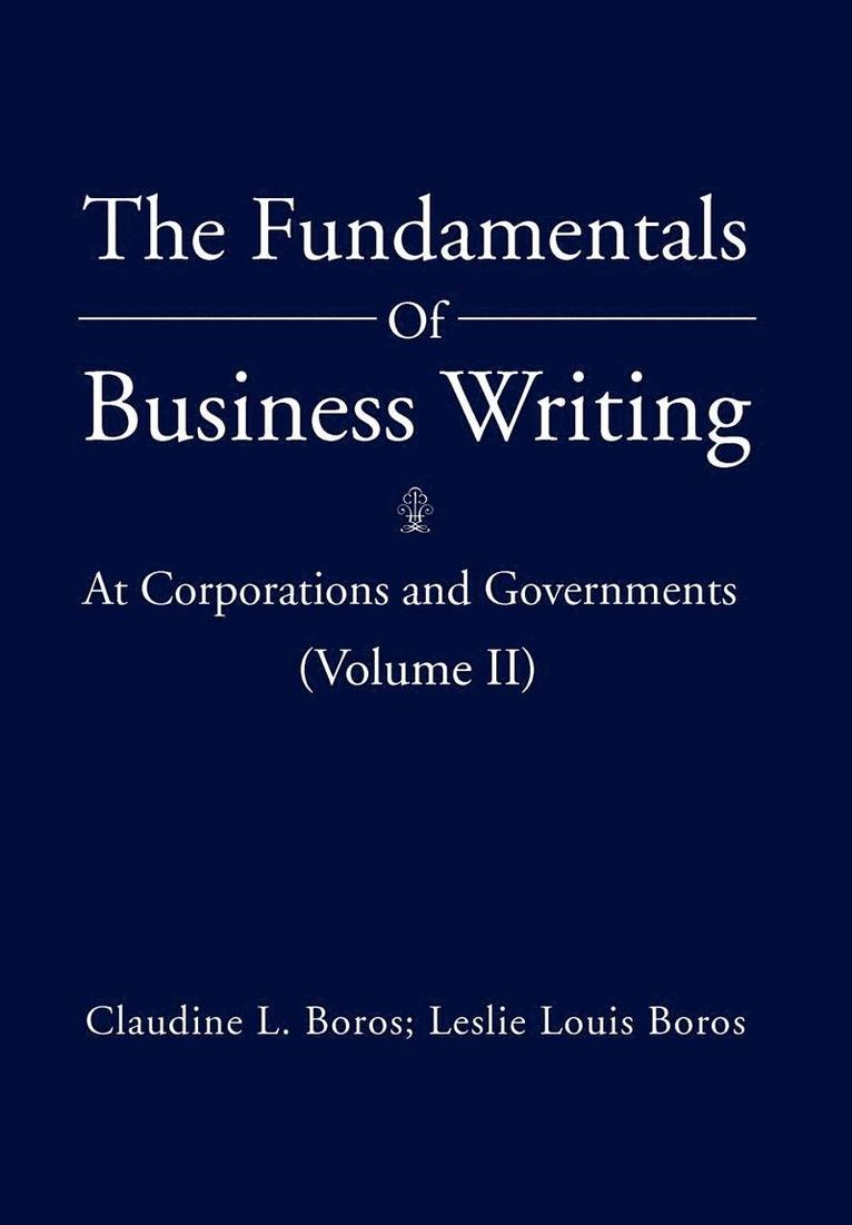 The Fundamentals of Business Writing 1