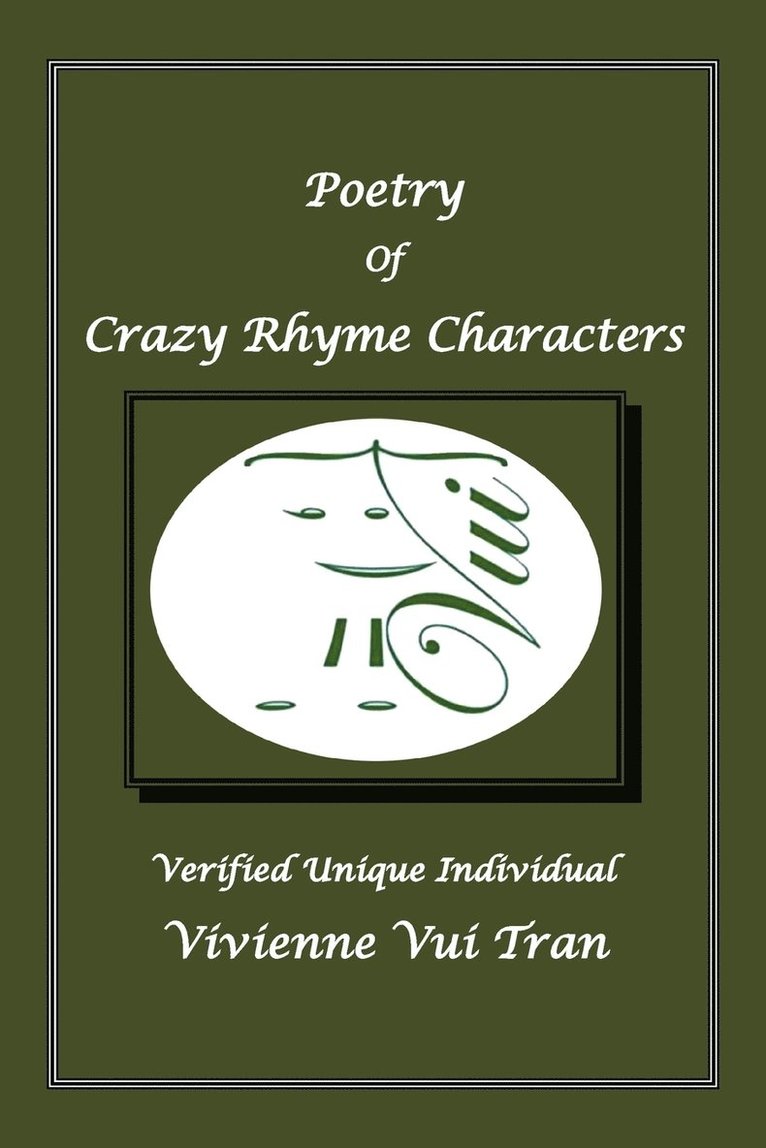 Poetry of Crazy Rhymes Characters 1