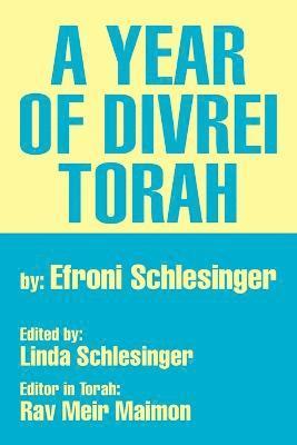 bokomslag A Year of Divrei Torah