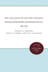 bokomslag The Collapse of Cotton Tenancy
