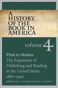 bokomslag A History of the Book in America, Volume 4