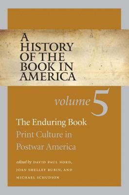 bokomslag A History of the Book in America