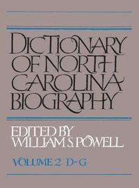 bokomslag Dictionary of North Carolina Biography