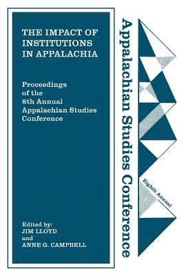 bokomslag The Impact of Institutions in Appalachia